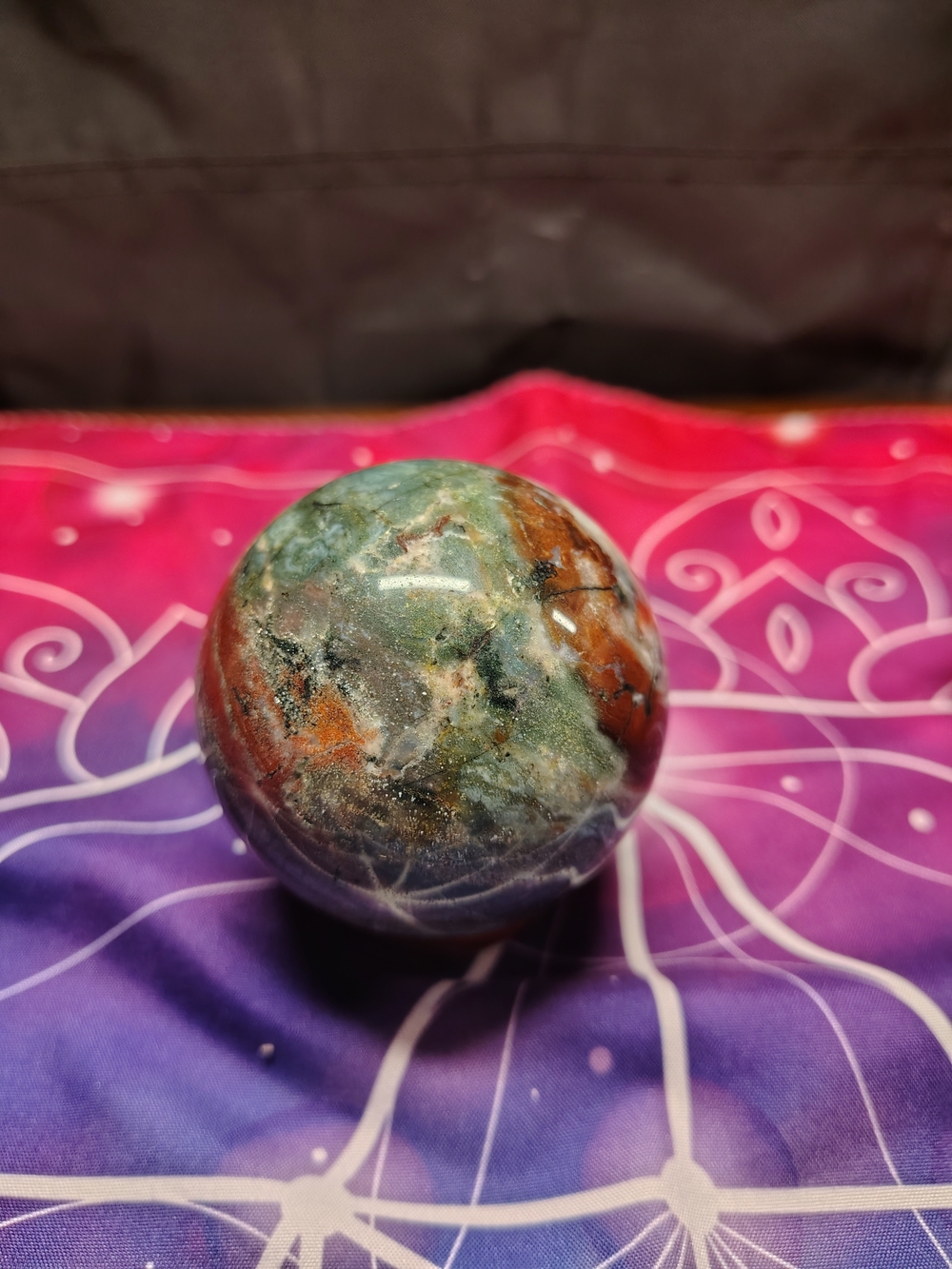 Ocean Jasper Sphere
